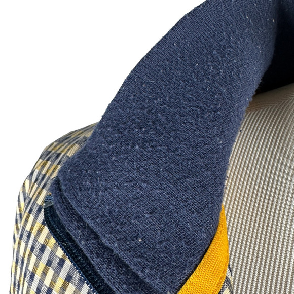 Vintage Nike Harlem Renaissance Rens Jacket Men's XXL 2XL Striped Blue Yellow - Picture 11 of 12